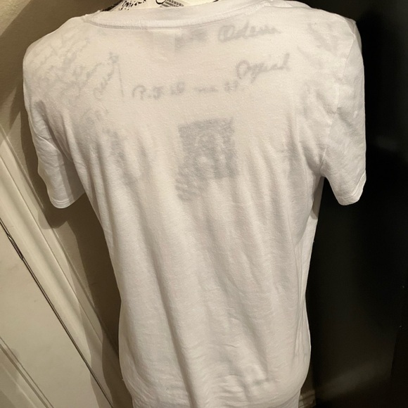 VS PINK Short Sleeve Bling T- Shirt Medium - Picture 4 of 6